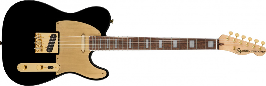 Telecaster Gold Edition en Black